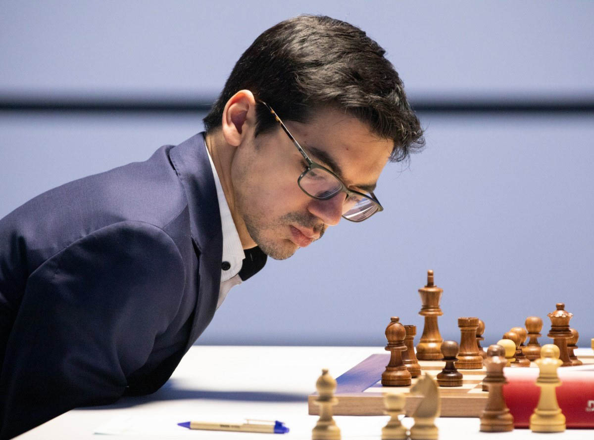 Dutch Chess Player Anish Giri R Editorial Stock Photo - Stock Image