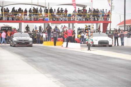 During round one of the Drag Race Championship on Sunday day at South Dakota Circui where in excess of 3000 fans thronged the venue, a direct violation of the agreement between the COVID-19 Task Force and the GMR&SC.
