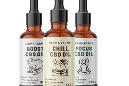 A selection of the range of CBD by-products