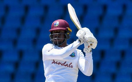 Rookie Nkrumah Bonner made his maiden Test hundred during the series.