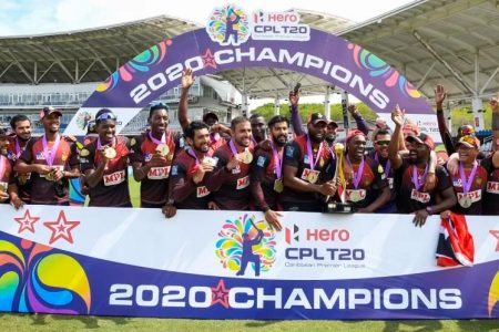 The Trinbago Knight Riders  will defend their CPL title this year at the tournament which will be held exclusive in St Kitts/Nevis.