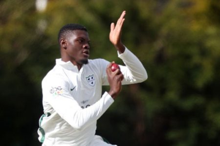 West Indies fast bowler Alzarri Joseph followed up his half century for Worcestershire by snapping up two wickets.
