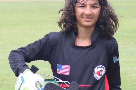 Ansh Rai bagged 7-22 for NY Tri-State U15s yesterday.