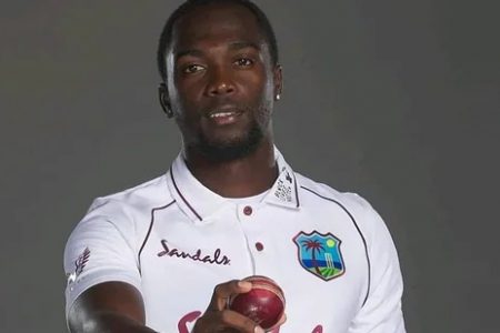 Fast bowler Marquino Mindley.
