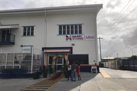 The new Massy Stores Mini location at Montrose, East Coast Demerara 