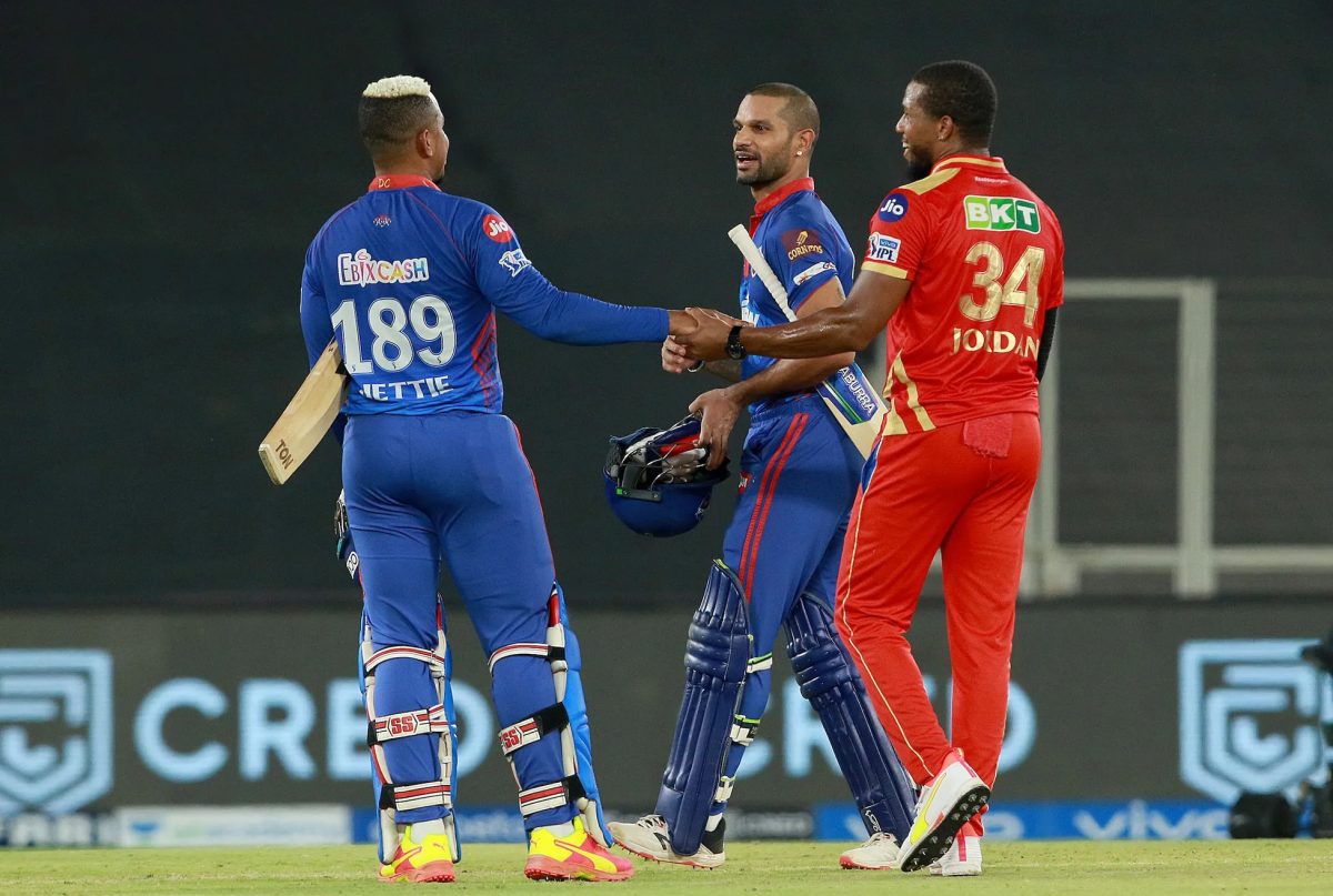 Shikhar Dhawan scored a terrific 69* and together with Shimron Hetmyer, took  DC home against the Sunrisers Hyderabad yesterday. (Photo courtesy IPL website)