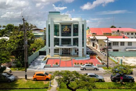 Demerara Bank Limited's HQ (DBL photo)