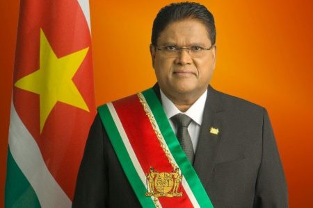Suriname President Chan Santokhi