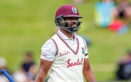 Left-hander Darren Bravo has averages 11 from his last seven Tests.
