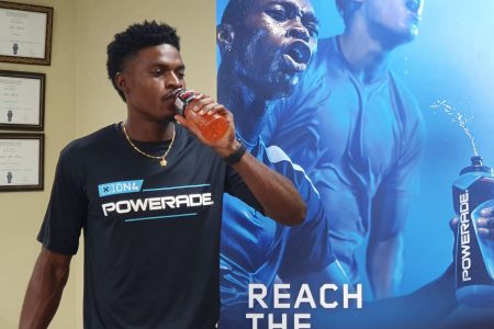 Olympic hopeful, Arinze Chance is the new Powerade Brand Ambassador.