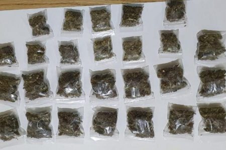 The cannabis allegedly found at Nedd’s home