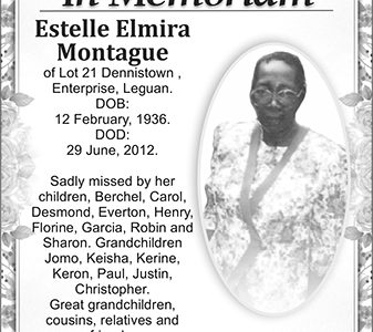 Estelle Elmira  Montague