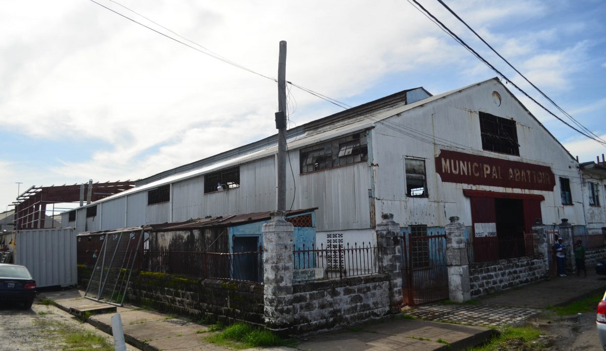 The Georgetown Municipal Abattoir (Photo by Orlando Charles)