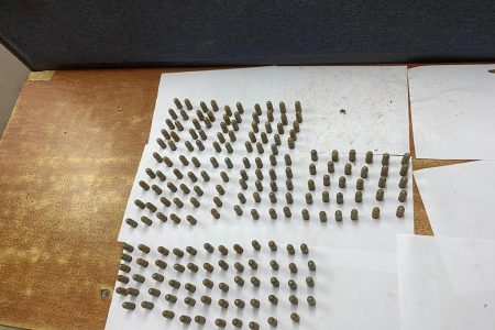 The ammunition that was found (Police photo)