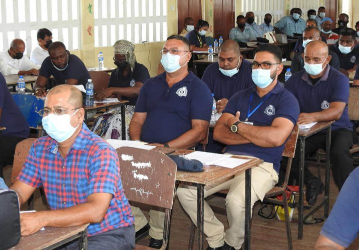 CPG members at the meeting (Police photo)