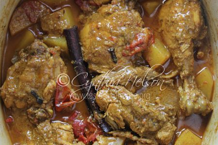 Gurkha Chicken Curry cooked with whole spices provides a mild flavour (Photo by Cynthia Nelson