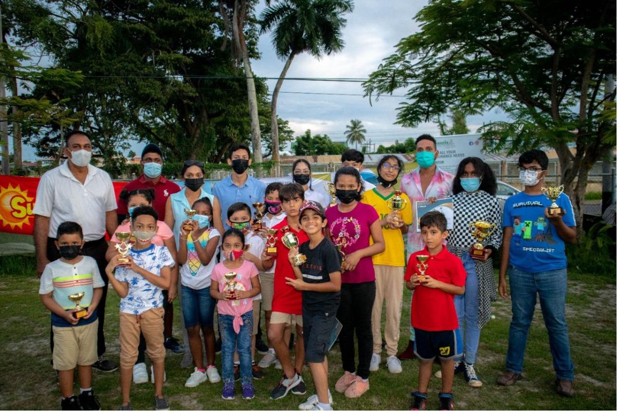 The Guyana Golf Association and Nexgen Golf Academy camp, dedicated to former Coach Colin Ming finished on a high note on Thursday at the Scouts Association of Guyana ground with a  competition, graduation and ice-cream compliments of Sterling Products.