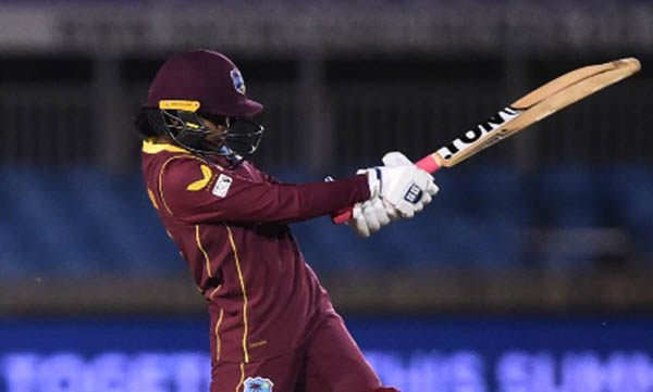 Sheneta Grimmond starred with bat and ball for West Indies ‘A’. 