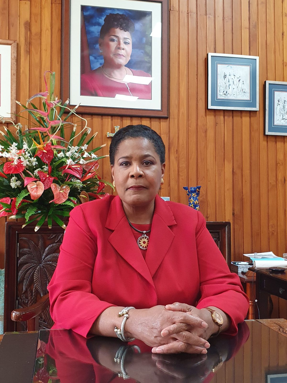 President Paula-Mae Weekes