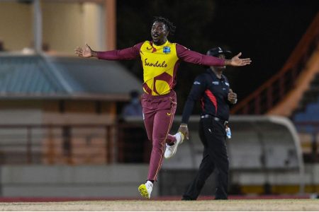 Hayden Walsh Jr., bagged his best figures in T20I with 3-23.