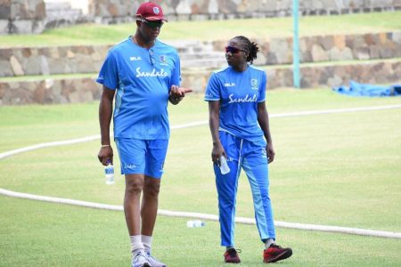 West Indies women head coach, Courtney Walsh (left) and Captain Stafanie Taylor has led West Indies women to WT20I and WODI series wins over Pakistan Women