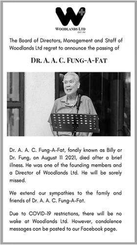 Dr A . A. C. Fung-A-Fat