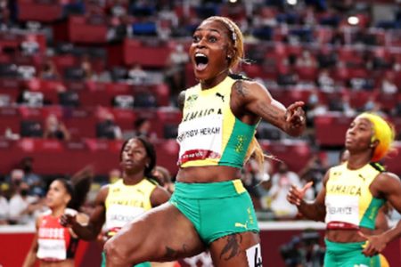 Jamaican sprint superstar Elaine Thompson-Herah. 