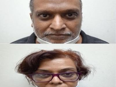 Rasheed Ali, 48, and Sherry Durbal-Ali 44, were charged yesterday for fraudulent conversion.