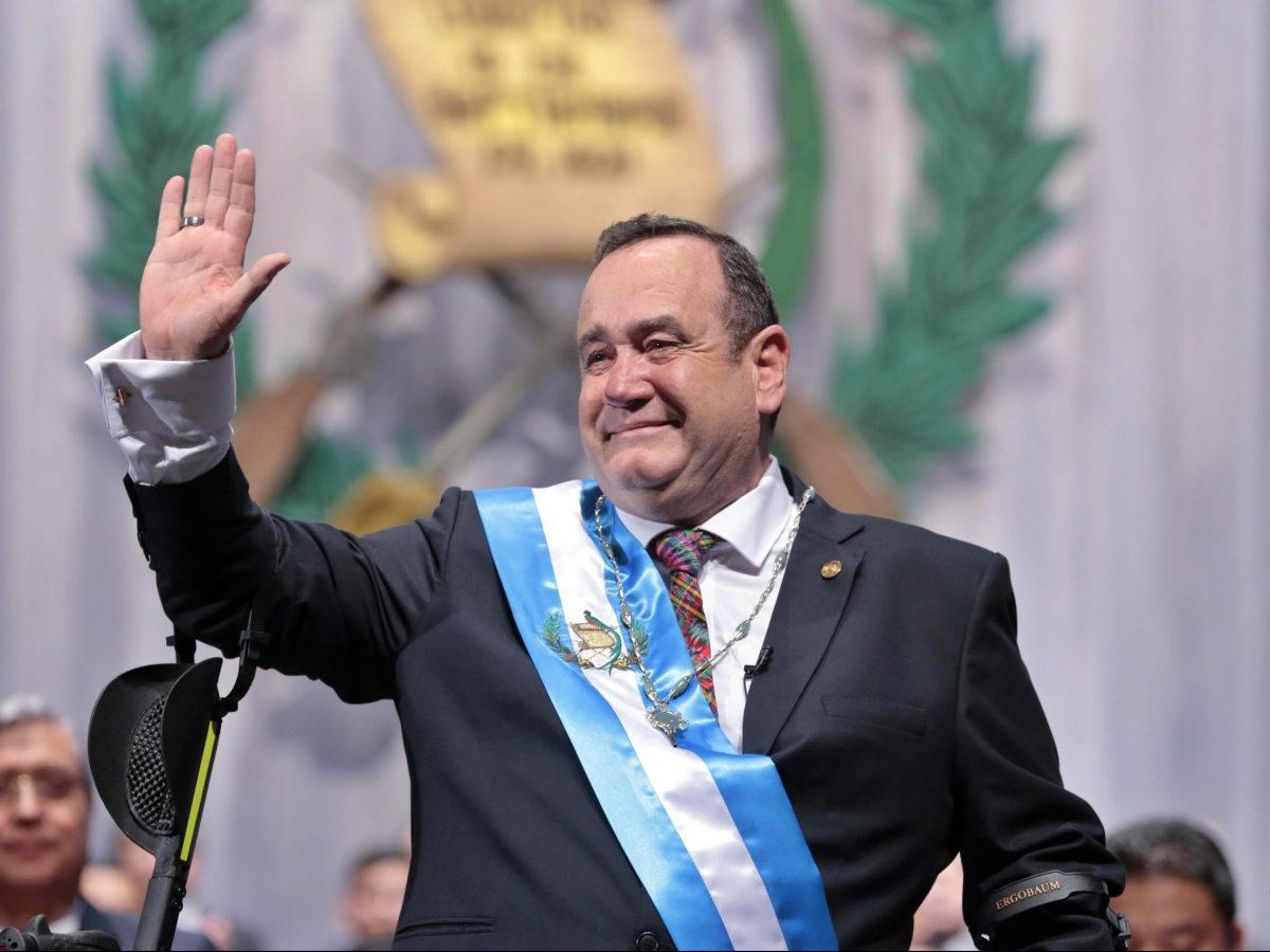 President Alejandro Giammattei