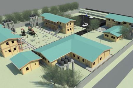 An artist’s impression of the Children and Family Care Centre