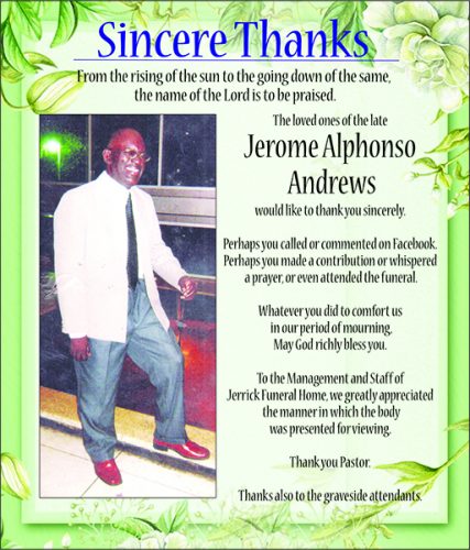 Jerome Alphonso Andrews 