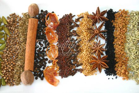 Spices are used in various combinations to create garam masala (Photo by Cynthia Nelson)
