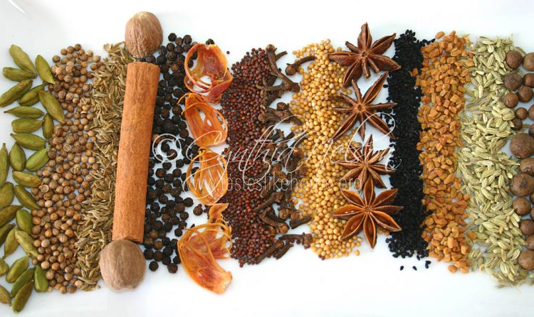 Spices are used in various combinations to create garam masala (Photo by Cynthia Nelson)