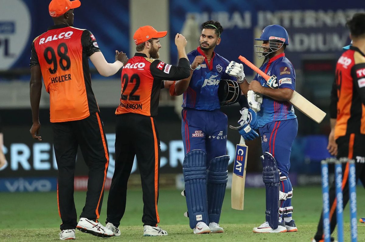Delhi Capitals put up a clinical show to beat Sunrisers Hyderabad by eight wickets yesterday to  move to the top of the points table.