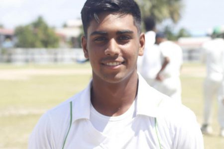 West Indies Under-19 batsman, Matthew Nandu picked up 3-24 and returned to make 54 not out and inspire Kaieteur International to a seven-wicket win.

