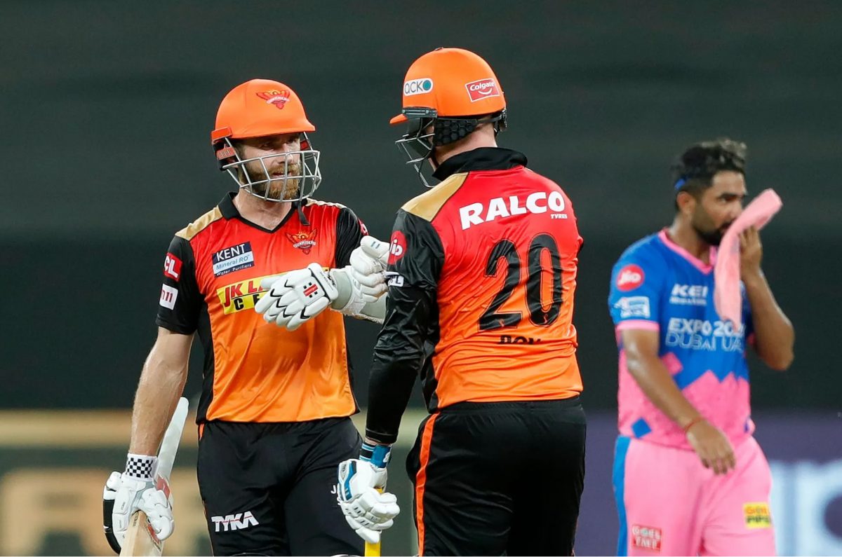 Jason Roy and Kane Williamson starred with the bat as Sunrisers Hyderabad beat Rajasthan Royals by seven wickets.