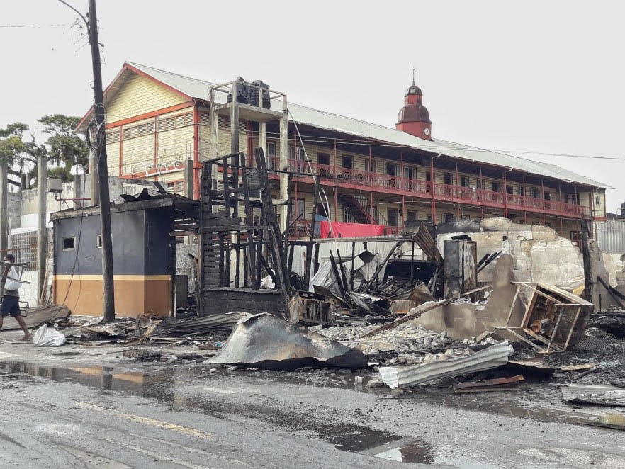 Khan’s Auto Sales was destroyed in Brickdam fire - Stabroek News