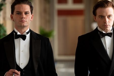 (Photo: Jeremy Irvine and Jack Lowden as Novello and Sassoon in “Benediction”)