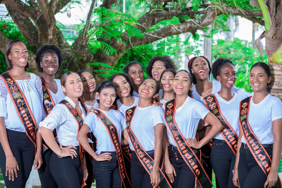 Miss World Guyana delegates who were contesting this year’s competition