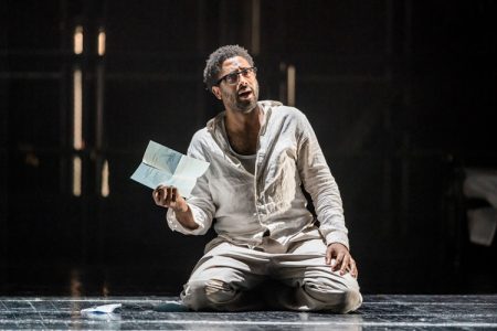 Peter Brathwaite in “The Knife of Dawn” (Royal Opera House photo)
