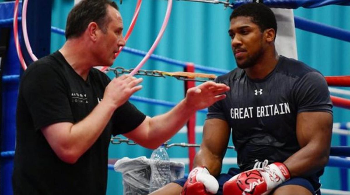 Anthony Joshua has been trained by Rob McCracken since his amateur days