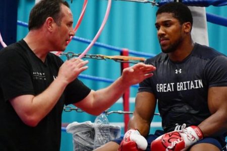 Anthony Joshua has been trained by Rob McCracken since his amateur days