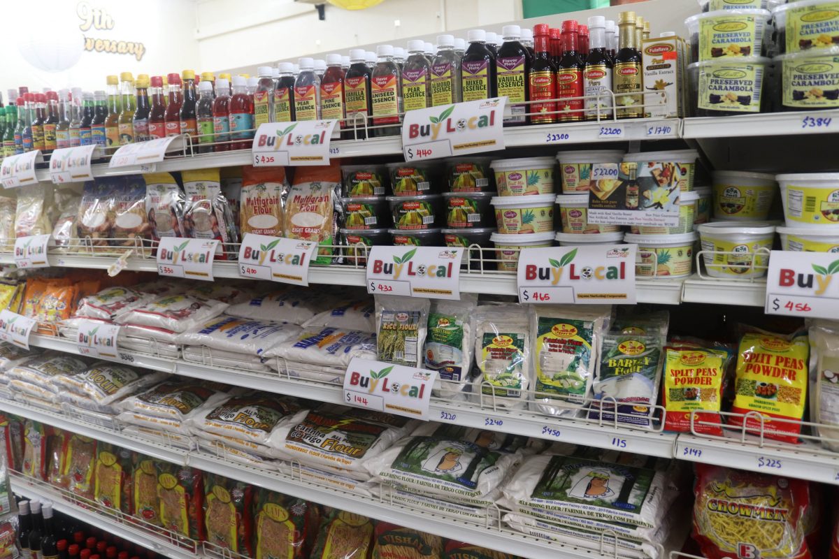Some of the products on the shelf (Ministry of Agriculture photo) 