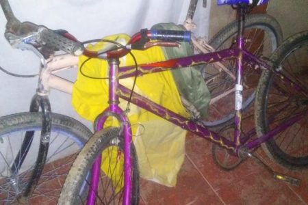 Stolen bikes found at the suspects’ house