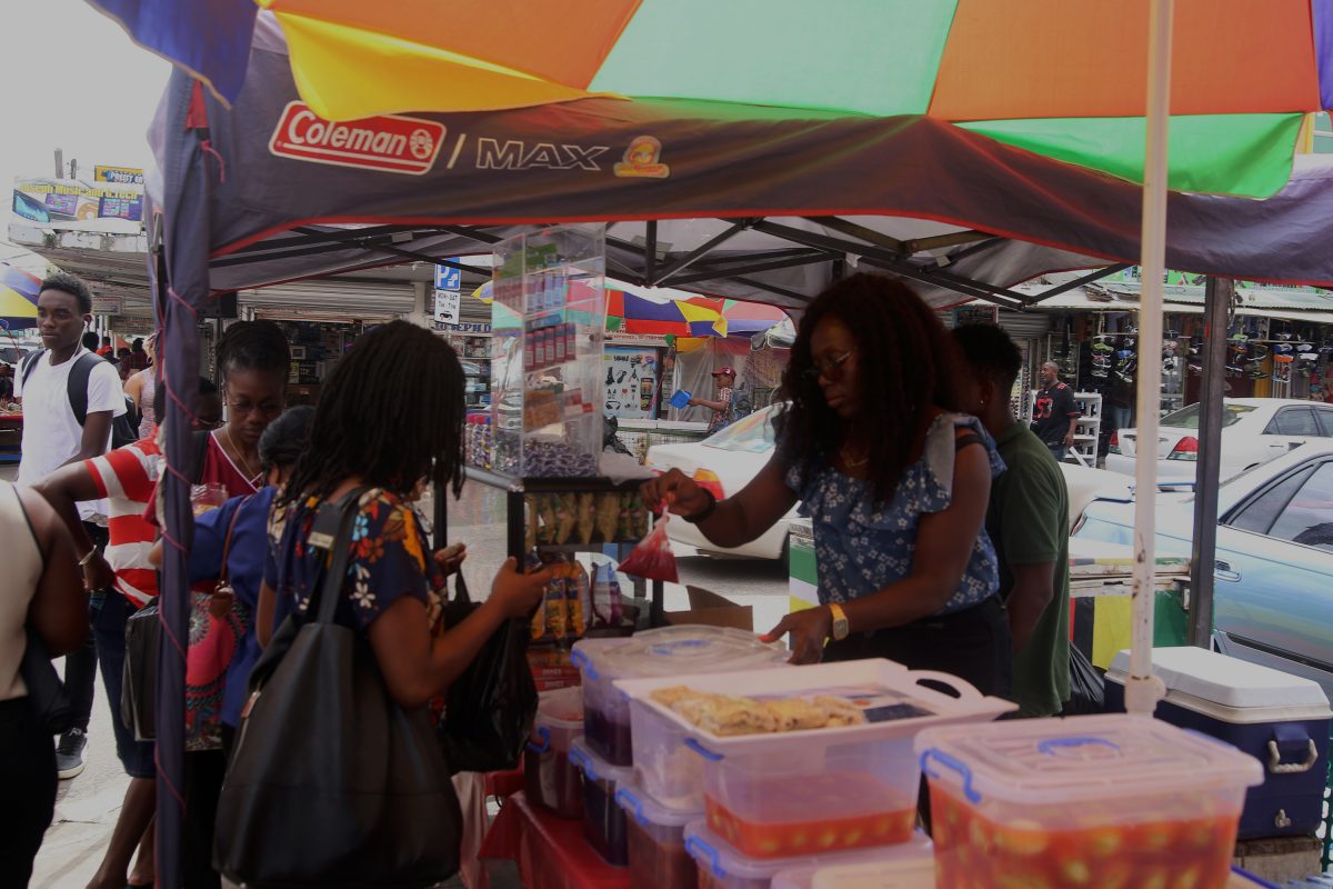 Food vending in Guyana