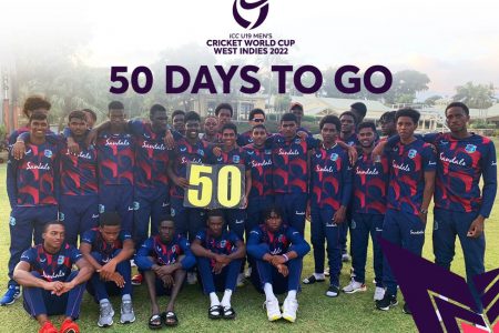 Yesterday marked 50 days before the start of the ICC Men’s U19 World Cup in the West Indies.