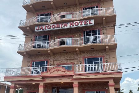 The new Jaigobin Hotel at Henrietta