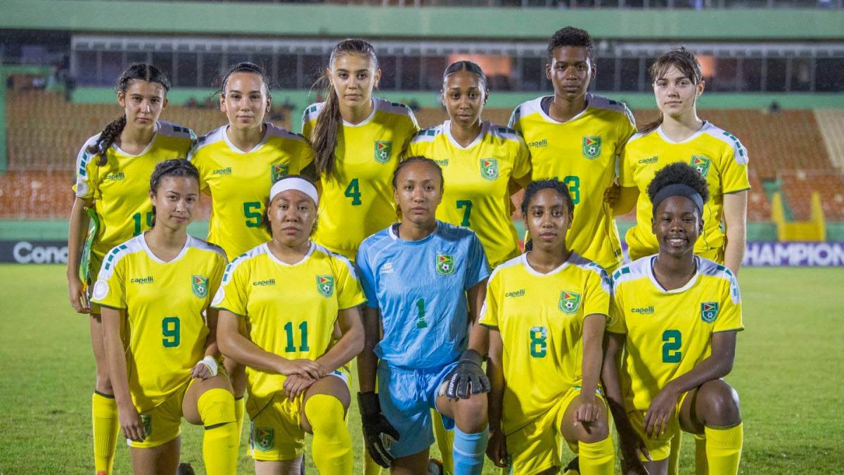 The Lady Jaguars U20 starting XI which competed in the 2020 edition of the Concacaf Women’s U20 Championship