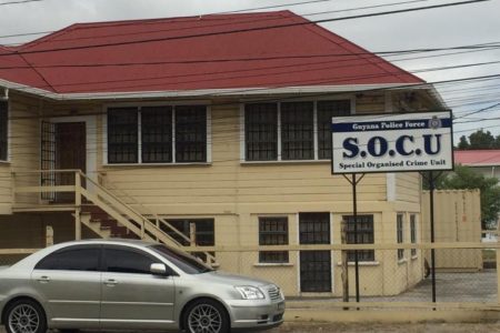 SOCU headquarters on Camp Street, Georgetown. 