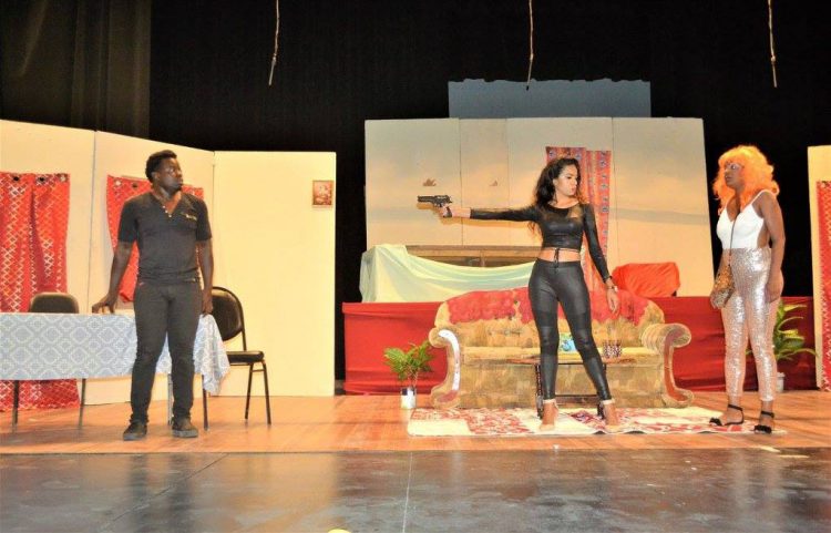 A scene from Woman-in-Law, a play written by Professor Ken Danns, directed by Sonia Yarde and presented at the National Drama Festival 2017 in the Open Full Length Category (Photo: NDF/Facebook)